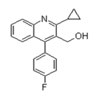 2-Cyclopropyl-4-(4-fluorophenyl)-quinolyl-3-methanol other active pharmaceutical ingredients