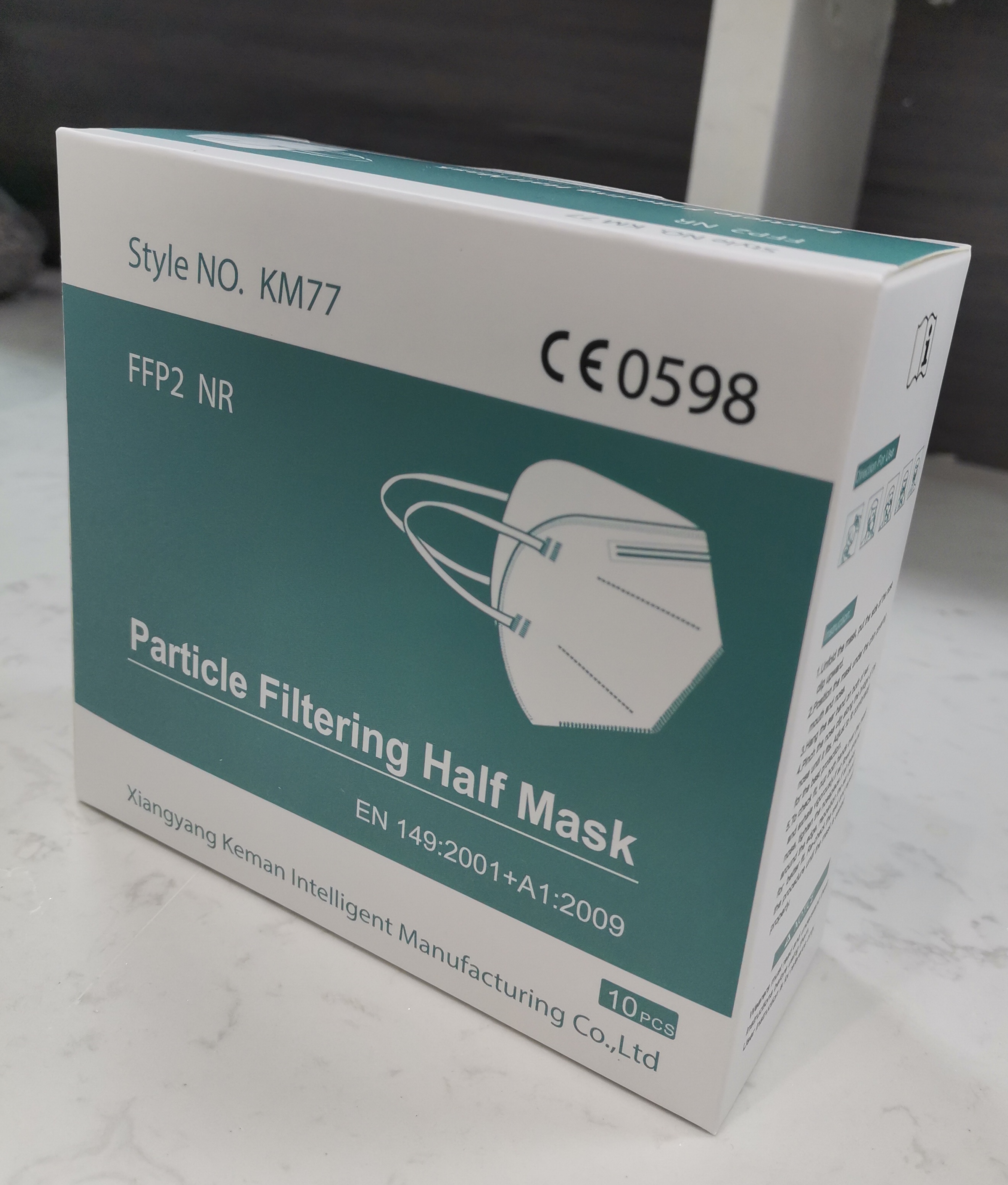 Particle Filtering Half Mask FFP2 Xiangyang Keman Intelligent