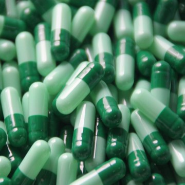 0#1#2#dark green/light green medical grade empty capsules_Pharmasources.com